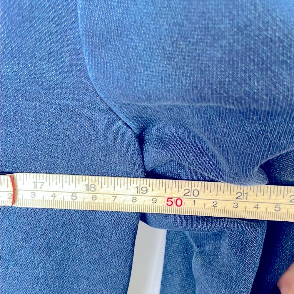 NWT 2016 by Parasuco Stretch Med-Dark Wash Cropped Denim Jacket Size L - Picture 8 of 8